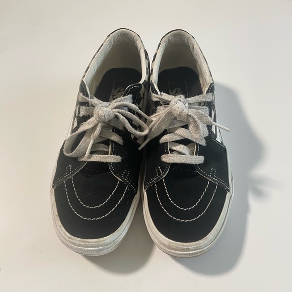 Checkered Old Skool black and white Vans - Picture 5 of 6